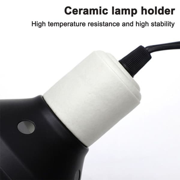 Reptile Lamp Lampshade, Ceramic Heat UVA/UVB 5.5 inch KLB
