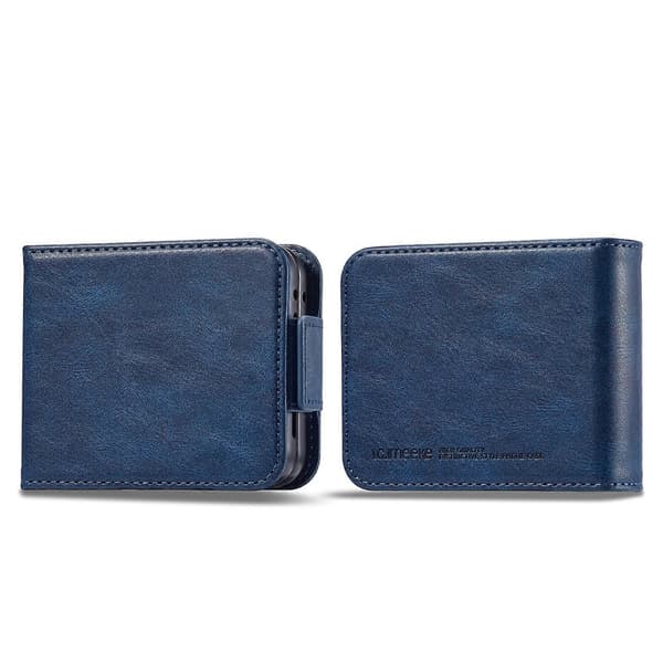 RFID Läderfodral för Samsung Galaxy Z Flip5 Blå Blue