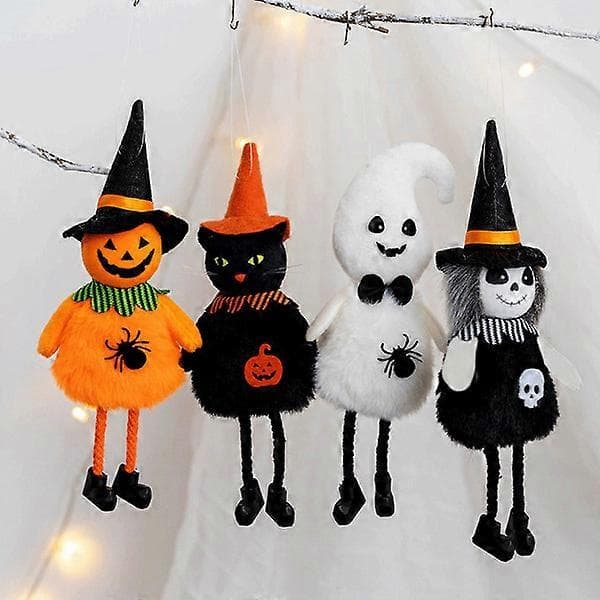Halloween Hanging Ghosts Outdoor Indoor Bar Party Background Decoration White Ghost