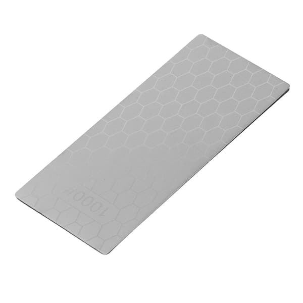 Diamond Sharpening Stone, Rectangular Sharpening Stone with Anti-slip, Various Thicknesses, Sharpening Stone 15.2cm*6.3cm (1000 Grit)