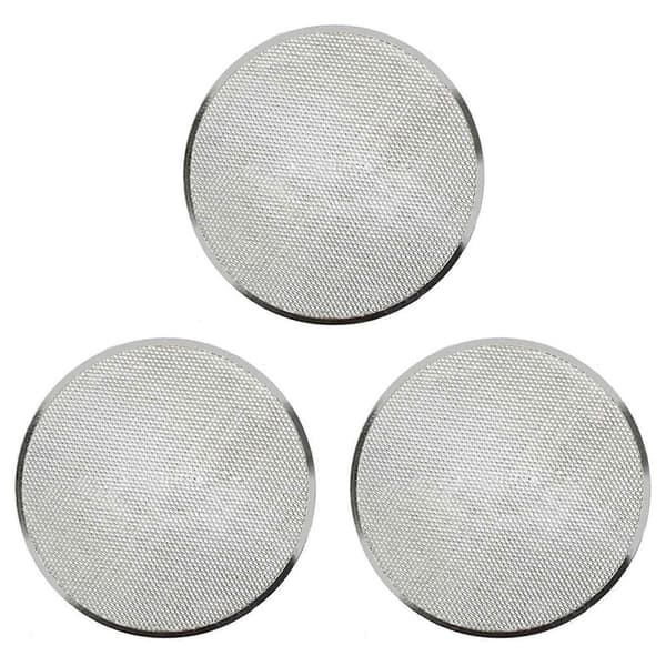 3X Professional Round Pizza Oven Baking Tray Grill Grate Nonstick Mesh Net (12 Inch)