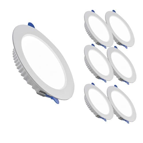 LED infälld spotlight LED spotlight dimbar 9 W badrum infälld spotlight