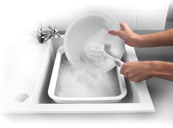 Sammenleggbart basseng, bærbar skål, for oppvask/camping, rektangulær plassbesparende design, enkel oppbevaring for hjemmet (6,2L, grå)
