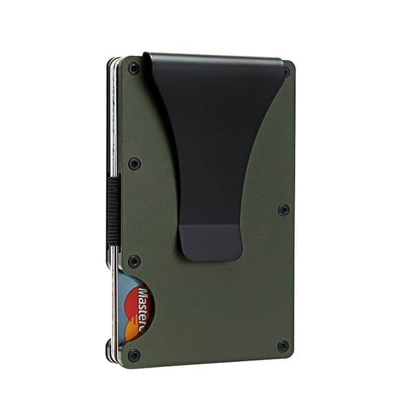 2-pack Minimalistisk Plånbok för Män, Kreditkortshållare med RFID-Blockering