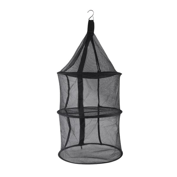 3 Layer Foldable Hanging Clothes Drying Net for Outdoor Picnic Travel Camping