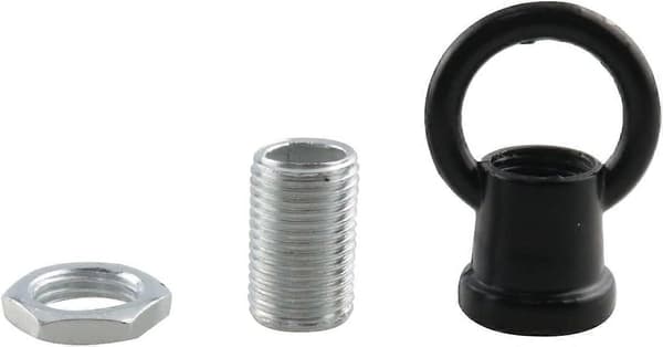 4 STK 10 mm Kraftig Lysekronekædeforlænger til Hængende Lamper, Rustfri Pendellampekæde