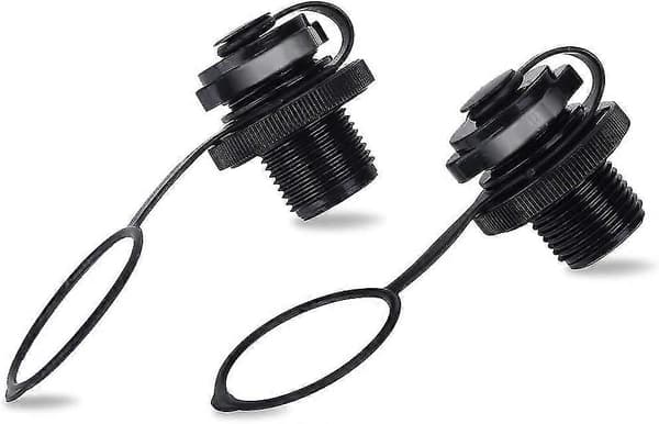 2 stk Kajakk Intex Oppblåsbar Båt Erstatning Enveis Inflasjon Båt Spiral Luftplugger