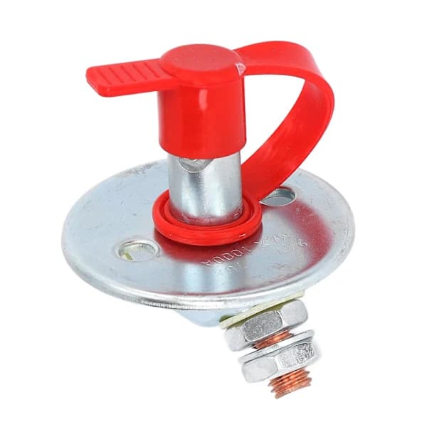 Batteriafbryder 38mm Batteri Cut Off Isolator Afbryder til Køretøj Båd DC12‑24V