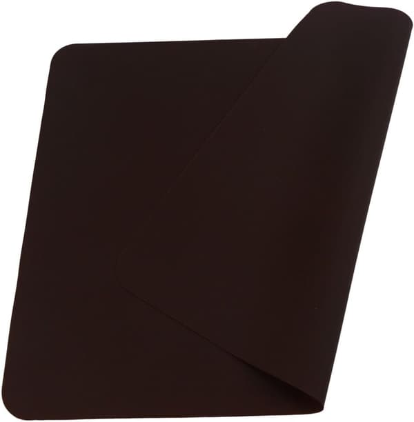 39,9 x 30 cm Nye silikonfargede bordmatter, 4 stk kaffe -