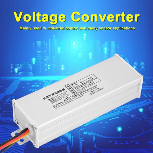 36-72V til 12V 20A 240W DC-konverteradapter Spændingstransformator (ekstern ledningsføring)