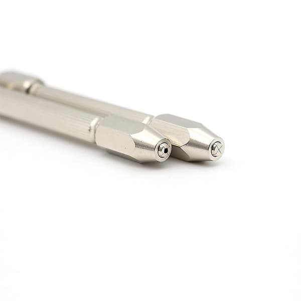 Mini Micro Manuell Dubbeländad Nålskruvstycke Handborrverktyg 0-3mm