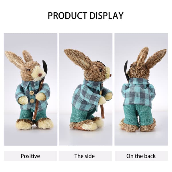 Cat Foot Eco-Friendly Bright Colors Lifelike Durable Easter Bunny Figurine