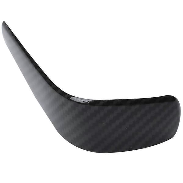 2x Til E90 E92 E93 E87 3-serie 2005-2012 Kulfiberfarvet ABS Gearknop Hoveddæksel Trim Ca