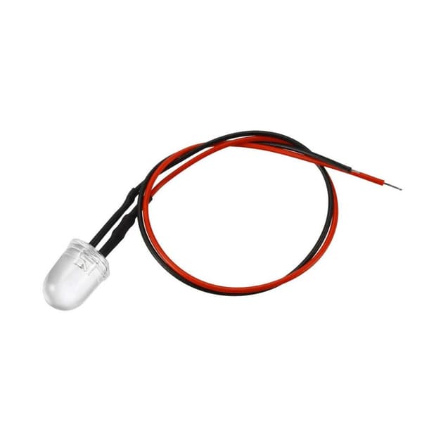 20 stk. forudkablede LED-dioder GRØN