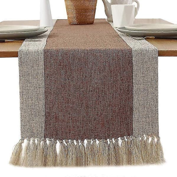 Bordslöpare Boho För Matbord Kök Bondgård Hem Fest Vardagsrum Helgdag Boho Matbordslöpare