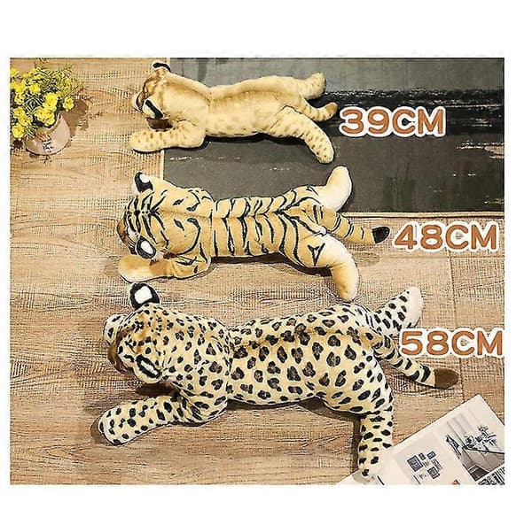 Gepard Tøjdyr Leopard Plyslegetøj Gave til Piger Drenge TA Leopard 58cm Leopard Leopard 58cm