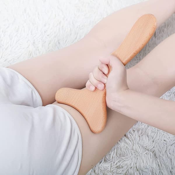 Træterapi Massageværktøj Træ Lymfedrænage Massager Kropsformningsværktøj til Maderoterapi, Gua Sha, Muskelafslapning