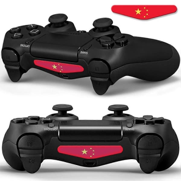 1 stk Håndtak Klistremerke For PS4 4 Spillkontroll Lys Bar PVC Dekaler