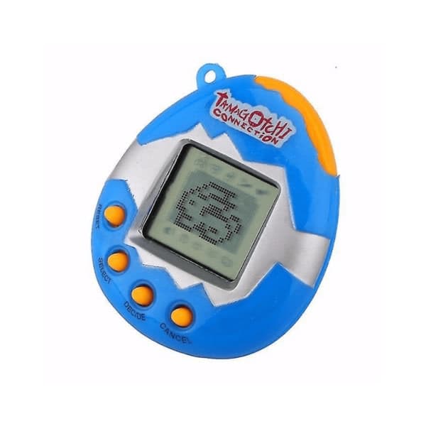 Tamagotchi - Retro Elektronisk Kjæledyr - Blå 3-Pakning 3-Pack