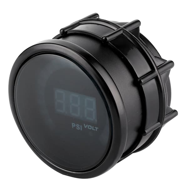 52 mm/2 tommer Turbo Boost-måler -15-45PSI Digital LED-display til 12V benzinbiler