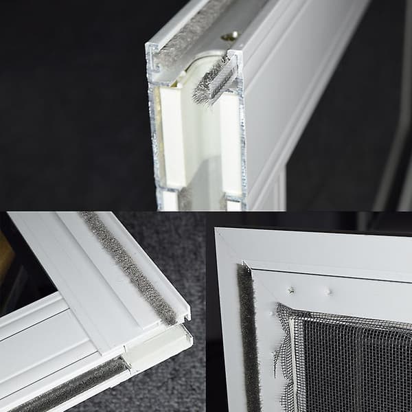 Self-adhesive sealing strip for doors and windows, draft, dust, sound insulation for doors and windows, gray 10M 7 x 6mm 7*6mm gray 7*6mm gray