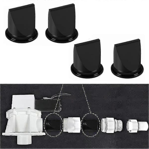 4 stk. andnebbventilsett for Sealand for Dometic andnebbventilsett 1-1/2\" sett for Vacuflush 385310076 erstatningstilbehør [DB]