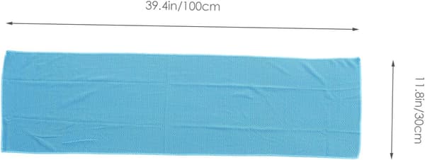 Hikeä imevä viileä urheilupyyhe 4 kpl 40x12 tuumaa -