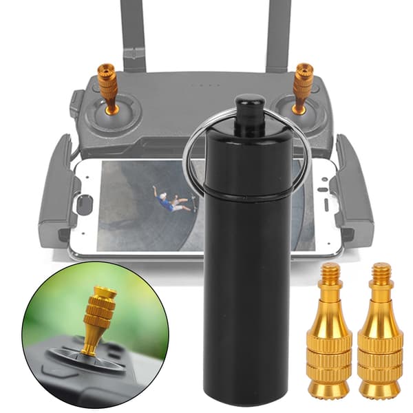 Thumb Grip Lever Protective Cover with Storage Case Fits for Mavic Air 2 Remote Control