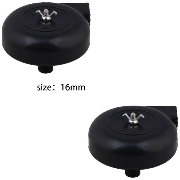2 stk. indsugningsfilter lyddæmper kompressor blæsepumpe 16 mm diameter