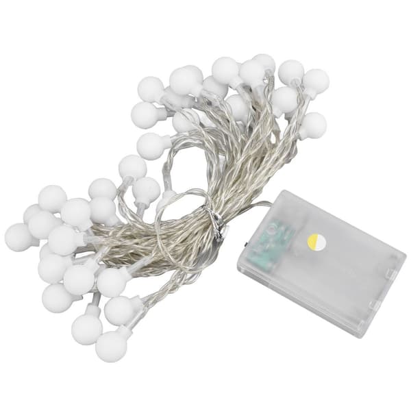 6M 40LED Globe Lyskæde 2 Tilstande Vandtæt Bryllup KLB