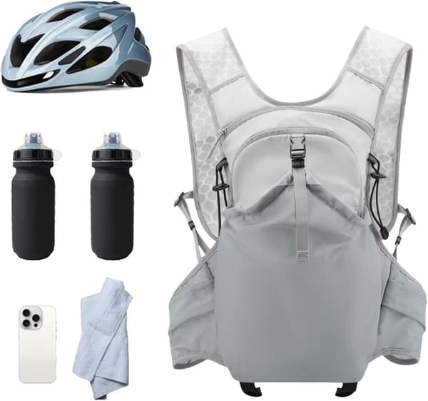 Hiking Backpack with Hydration Bladder | Backpack with Hydration Bladder and Adjustable Breathable Shoulder Straps (DB)