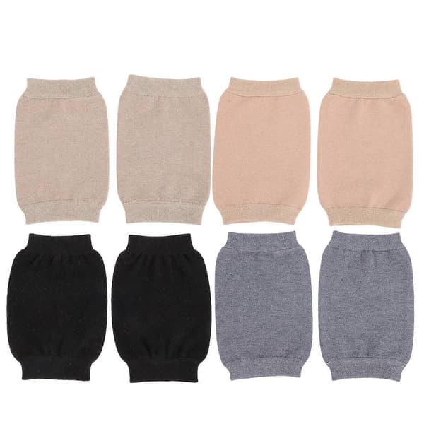 4 par benvarmere eldre knevarmere elastiske knebeskyttere for kvinner menn