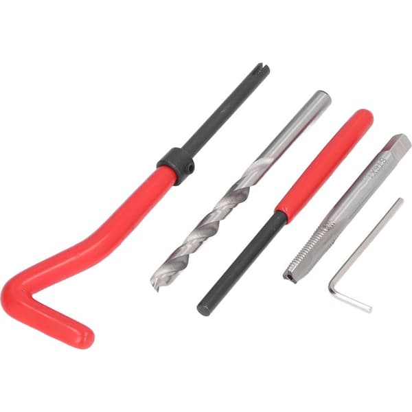 M10x1.0mm Thread Repair Kit with HSS Tap and Drill for Damaged Threads