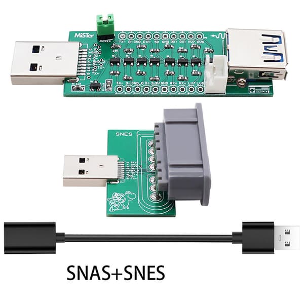 Kretskortmodul for DE10-nano-kort, erstatningstilbehør (SNAC SNES)