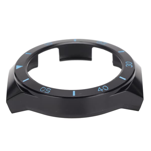 Protective Case for Huawei Watch GT 2E Watch Band Screen Protector Shell Bumper Frame (Black Blue)