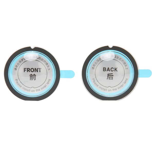 Dual Lens Guards Scratch Resistant Adhesive Lens Protector Set for Insta360 X3 Panoramic Action Camera Accessories