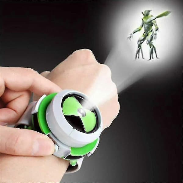 Ben10 Alien Force Projektori Kello Omnitrix Illumintator Rannekoru Lelu Lahjat {DB}