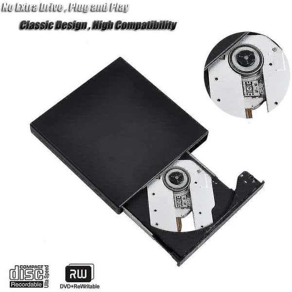 Ekstern USB-enhet, DVD-enhet, alt-i-ett-maskin, CD-brenner