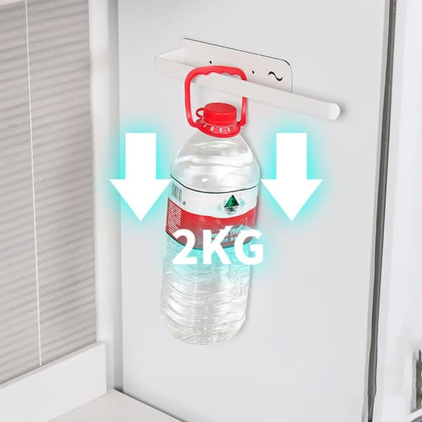 Black Magnetic Paper Towel Holder for Refrigerator - Kitchen Roll Holder