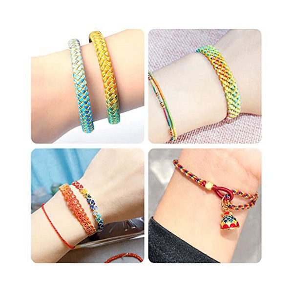 Paracord Jig Armbandstillverkare Trä Jig Armbandstillverkare U-formad Tydlig Skala Armband Med 2 Klämmor