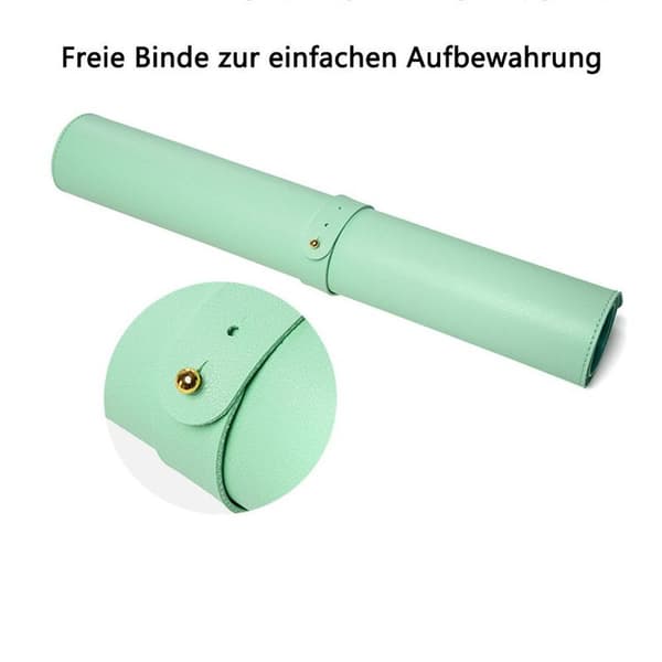 Bordmatte, skrivebordsmatte, 60 x 30 cm PU bordmatte, laptop