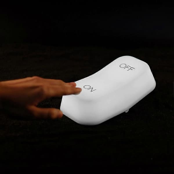 LED-bordslampa Gravitys Sensor Light USB-laddningsbrytare Liten nattlampa för sovrum sänglampa, A White White light White White light