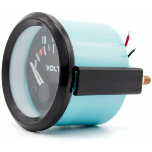 Voltmeter Volt Mätare BX100007 52mm/2in Voltmeter Mätare (8-16V) bil voltmeter mätare+gorgeri universal 12v voltmeter,DEBUNS