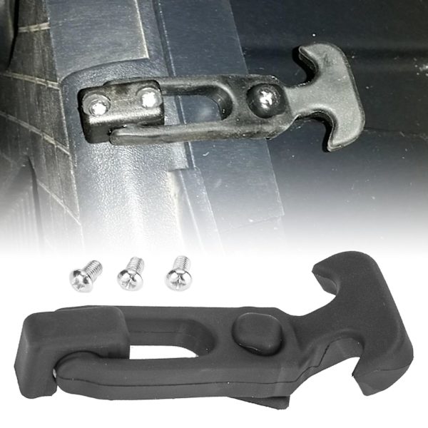Rubber T-Handle Latch Practical Spare Parts Black T-Handle Toolbox Latch for Golf Carts 2pcs 2pcs