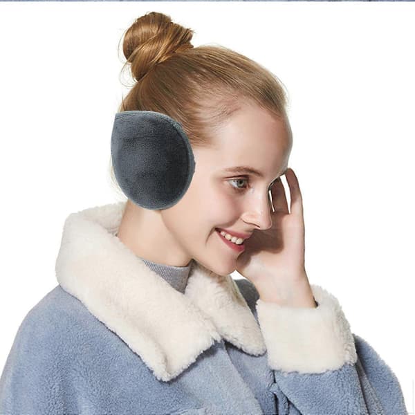 Ørevarmere til mænd og kvinder Klassisk fleece Unisex Vintervarme høreværn
