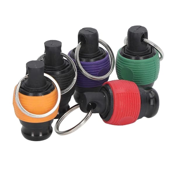 Screwdriver Bit Holder Keychain 6pcs 1/4in Screwdriver Drill Tool Outdoor Accessories