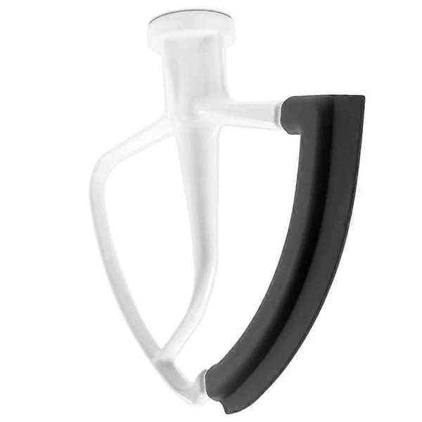 Flex Edge Beater for 4.5-5 Quart Tilt-Head Stand Mixer, Flat Beater Bowl Scraper with Silicone Edges