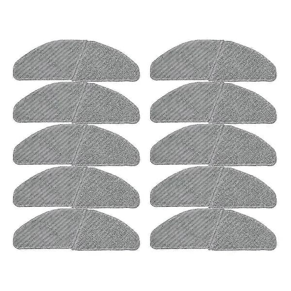 Vaskbare mikrofiber moppeklude dele kompatible med Midea S8+ M7 Pro