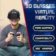 VR-headset 3D Smart Glasses Virtual Reality VR-headset (til iPhone)