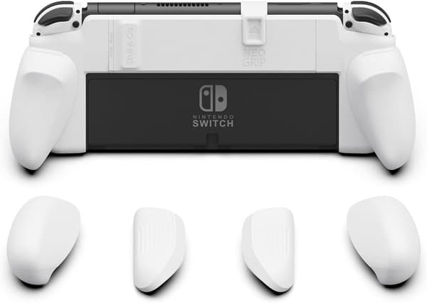 for Nintendo Switch OLED og vanlig modell: Et håndtak hardt skall